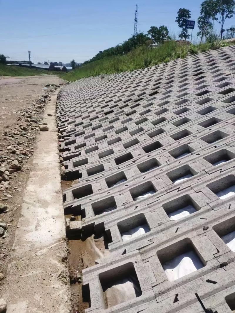 筑牢安全与生态的基石 高速护坡与水利水工砖新型绿色建筑材料工程展示